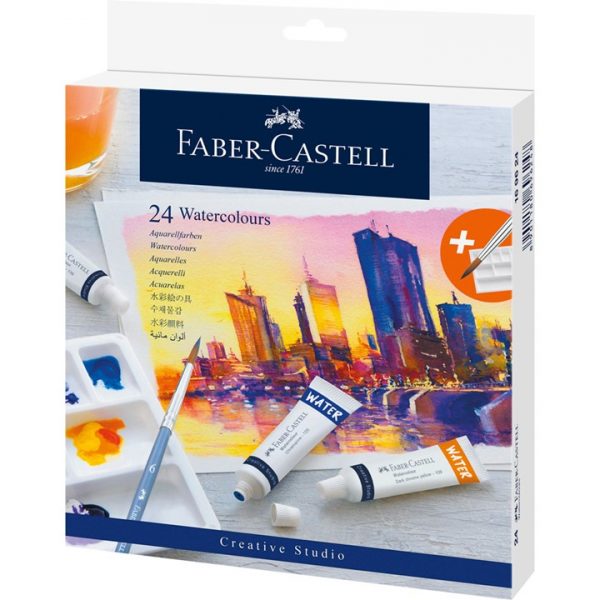 acuarelas 24 faber-castell creative studio 169624