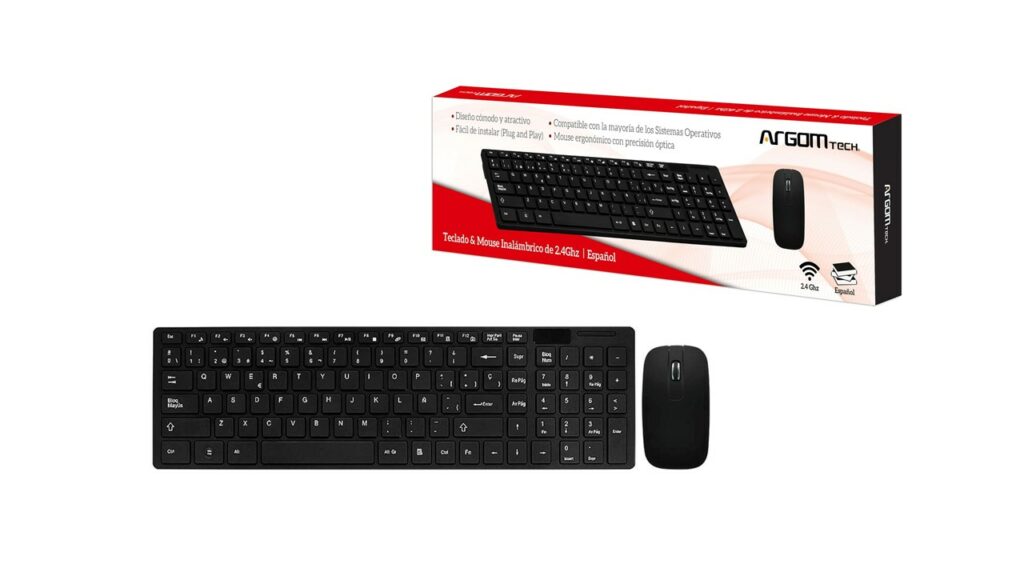 Combo Argom tech teclado y mouse inalámbricos | KakaoMarket - Es Fácil ...
