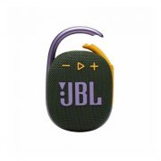 Parlante JBL Clip 4 verde, parlante inalámbrico resistente al agua