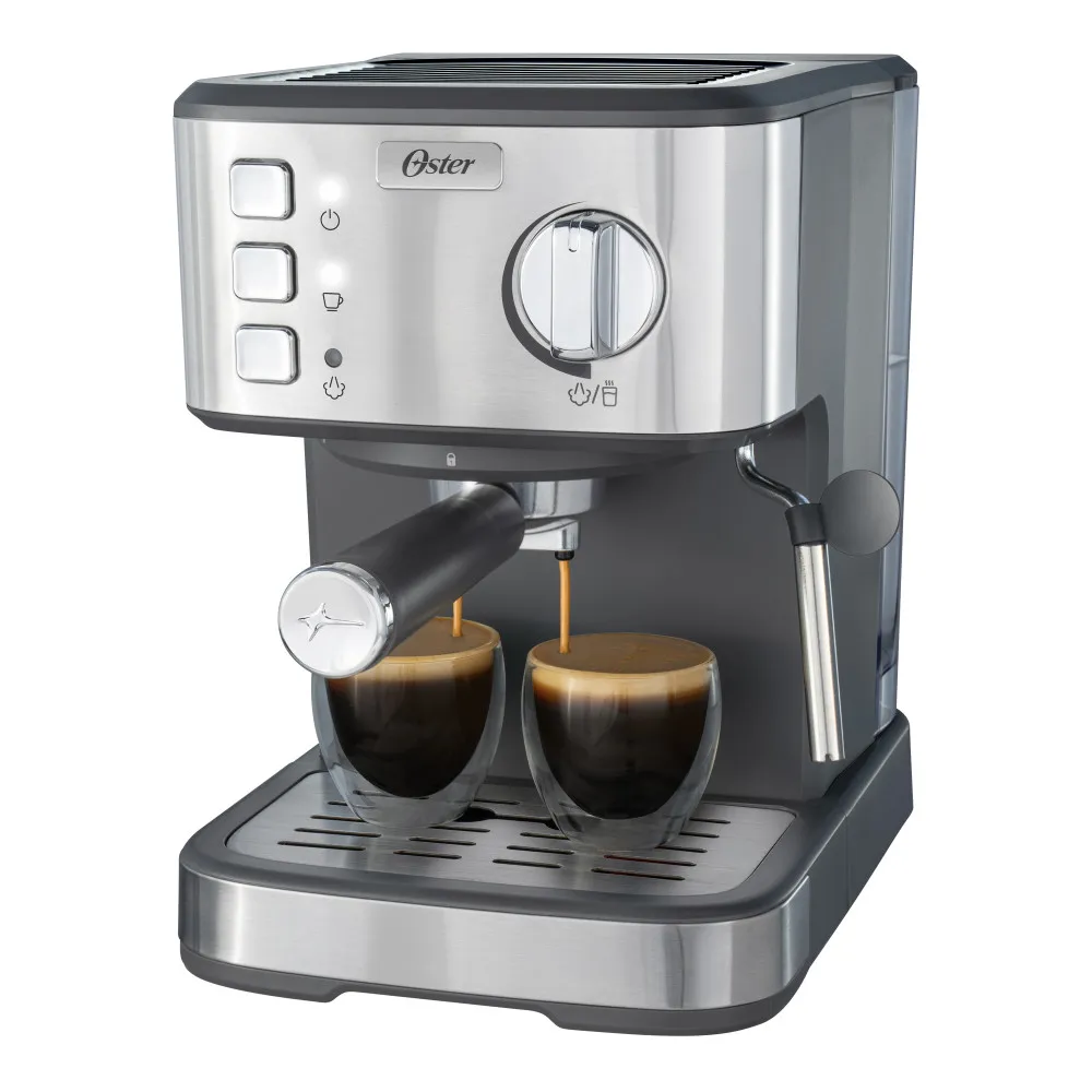 Oster® Cafetera Compacta Prepara hasta 2 Espressos por Ciclo BVSTEM5502