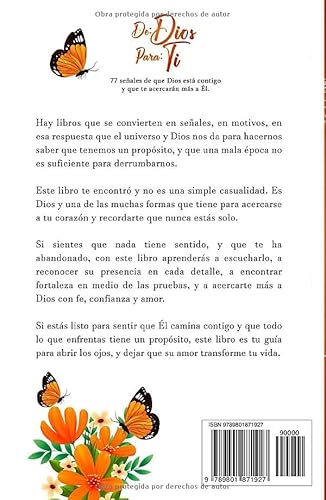 DE: DIOS PARA: TI: 77 señales de que Dios está contigo y que te acercarán más a Él.