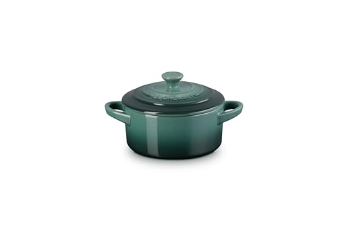 Le Creuset Mini Cocotte redonda de gres, 237 ml, alcachofa