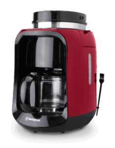 Westinghouse cafetera con moledor café 2 en 1 roja - WKCM256