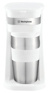 Westinghouse cafetera individual con mug térmico blanca -WKCMGO11WH