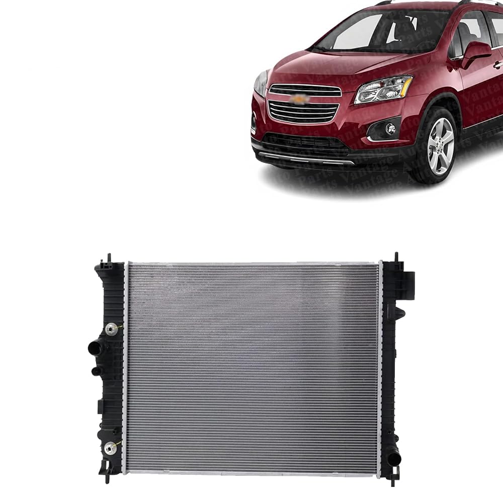 Vantage Auto Parts: radiador delantero compatible con Chevrolet Trax 2013-2020 | reemplazo directo | núcleo de aluminio | 95298548 | GM3010577