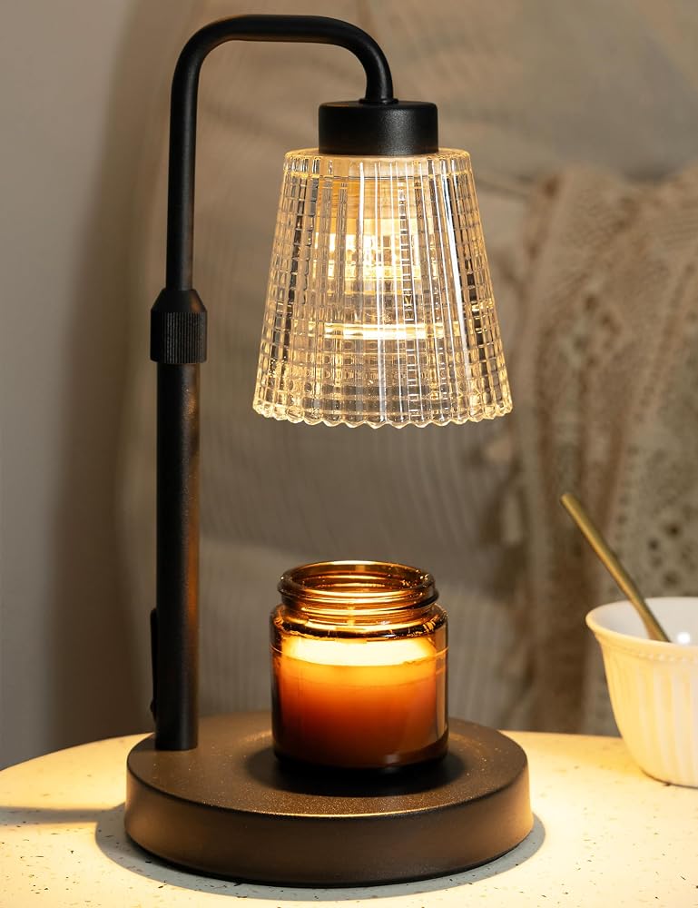 Lámpara calentadora de velas GODONLIF con temporizador, regalo de cumpleaños para mujer, decoración del hogar