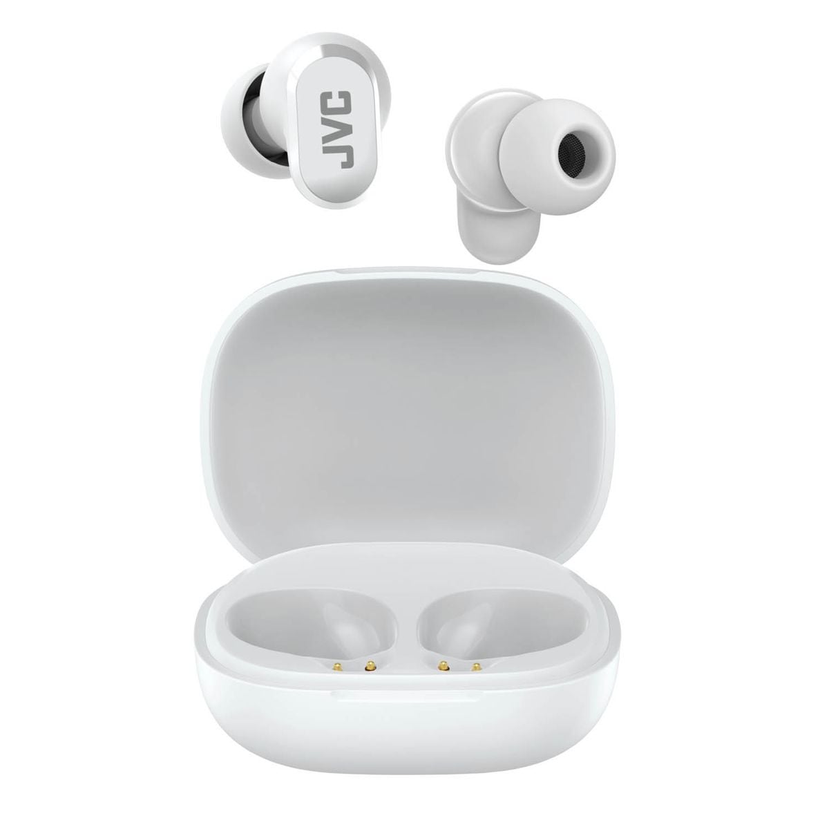 Audífonos Inalámbricos JVC TWS Bluetooth 6.0 Negros HJ-KRXT040B6 – 28 Horas de Batería e IPX4