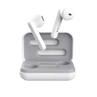 Audífonos Inalámbricos Trust Primo Touch Bluetooth 5.0 – Negro, Blanco y Azul - Image 2